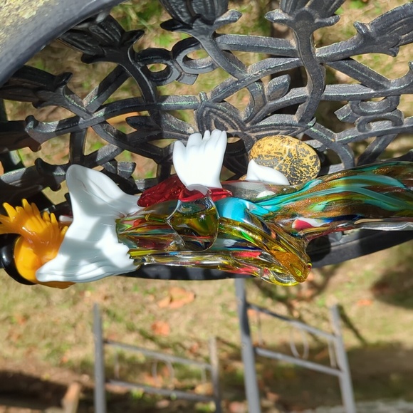 Rare HTF Vintage 💎 Murano, Italy 🤡 hand-blown VENETIAN GLASS CLOWN 🤡 pristine - Picture 10 of 12